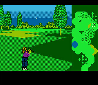 Pantallazo del juego online Greg Norman's Golf Power (NES)