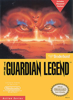 Carátula del juego The Guardian Legend (NES)