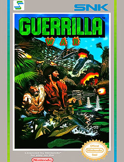 Carátula del juego Guerilla War (NES)