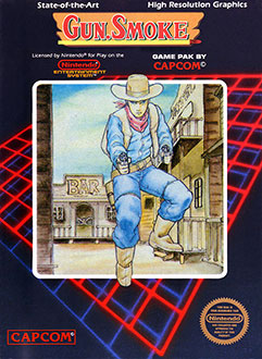Carátula del juego Gun.Smoke (NES)