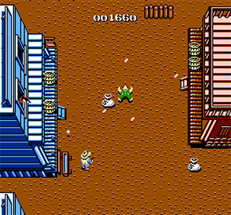 Pantallazo del juego online Gun.Smoke (NES)