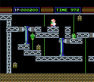 Pantallazo del juego online Gyromite (NES)