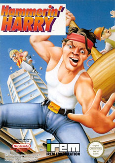 Carátula del juego Hammerin' Harry (NES)