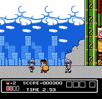 Pantallazo del juego online Hammerin' Harry (NES)