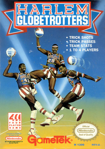 Juego online Harlem Globetrotters (Nes)