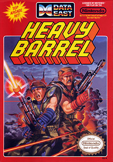 Carátula del juego Heavy Barrel (Nes)