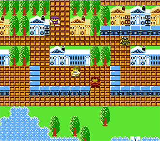Pantallazo del juego online Heracles no Eikou Toujin Makyouden (NES)