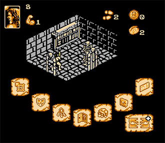 Pantallazo del juego online HeroQuest (NES)