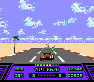 Pantallazo del juego online Highway Star (NES)