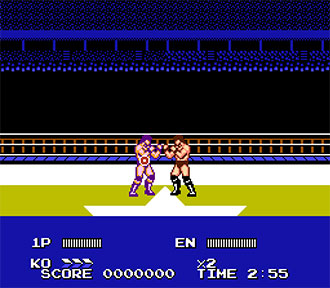 Pantallazo del juego online Hiryu no Ken Special Fighting Wars (NES)