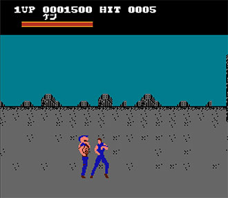 Pantallazo del juego online Hokuto no Ken (NES)