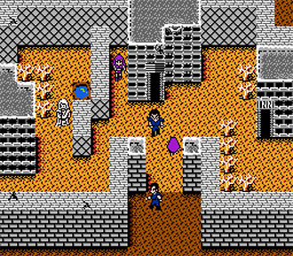 Pantallazo del juego online Hokuto no Ken 3 Shinseiki Souzou Seiken Retsuden (NES)