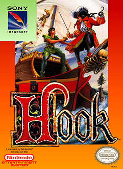 Carátula del juego Hook (NES)