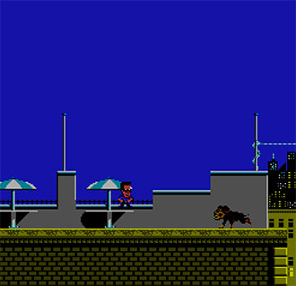 Pantallazo del juego online Hudson Hawk (NES)