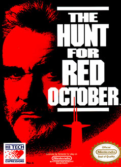 Carátula del juego The Hunt for Red October (NES)