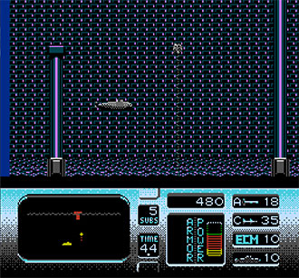 Pantallazo del juego online The Hunt for Red October (NES)