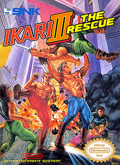 Carátula del juego Ikari Warriors III The Rescue (NES)