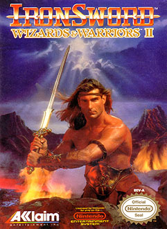 Juego online IronSword: Wizards & Warriors II (NES)