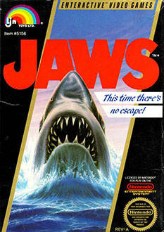 Carátula del juego Jaws (NES)