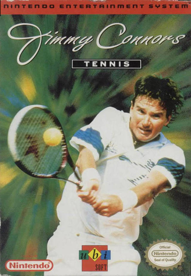Carátula del juego Jimmy Connors Tennis (NES)
