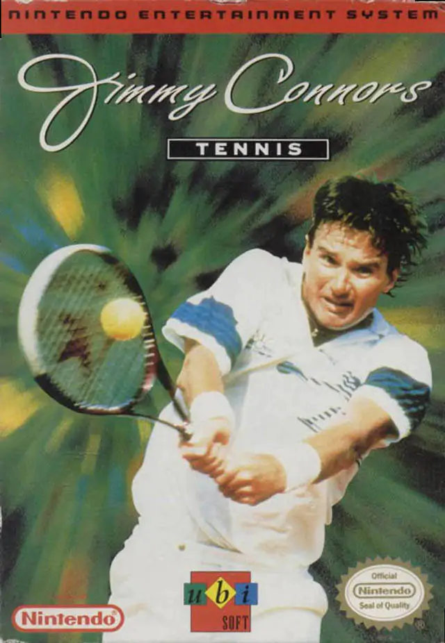 Portada de la descarga de Jimmy Connors Tennis