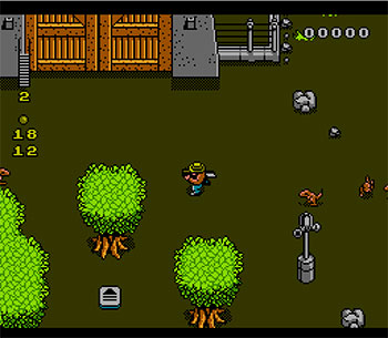 Pantallazo del juego online Jurassic Park (NES)