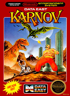 Carátula del juego Karnov (NES)