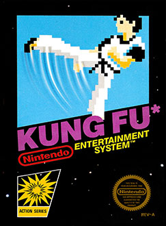 Carátula del juego Kung Fu (NES)