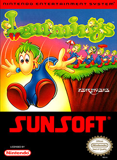 Juego online Lemmings (NES) Juego online Lemmings (NES)