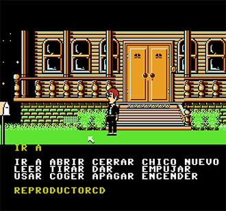 Pantallazo del juego online Maniac Mansion (NES)