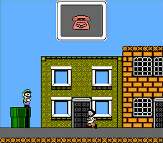 Pantallazo del juego online Mario is Missing! (NES)