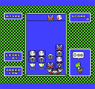 Pantallazo del juego online Mario & Yoshi (NES)
