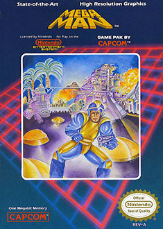 Carátula del juego Mega Man (NES)