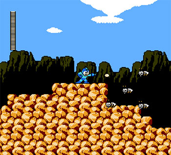 Pantallazo del juego online Mega Man 3 (NES)