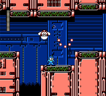 Pantallazo del juego online Mega Man 4 (NES)