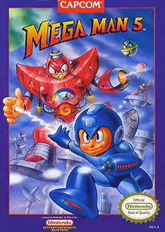 Portada de la descarga de Mega Man 5