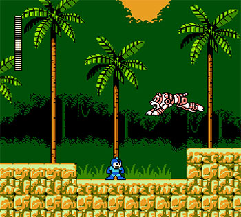 Pantallazo del juego online Mega Man 5 (NES)