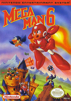 Carátula del juego Mega Man 6 (NES)