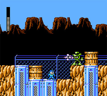 Pantallazo del juego online Mega Man 6 (NES)