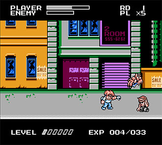 Pantallazo del juego online Mighty Final Fight (NES)