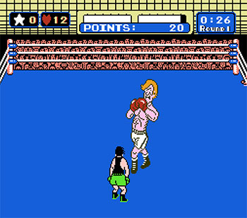 Pantallazo del juego online Mike Tyson's Punch-Out!! (NES)