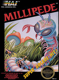 Juego online Millipede (NES)