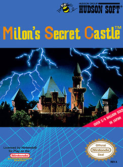 Carátula del juego Milon's Secret Castle (NES)