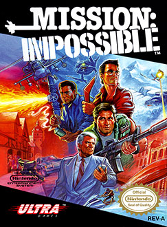 Carátula del juego Mission Impossible (NES)