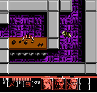 Pantallazo del juego online Mission Impossible (NES)