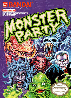 Carátula del juego Monster Party (NES)