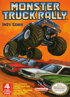 Carátula del juego Monster Truck Rally (NES)