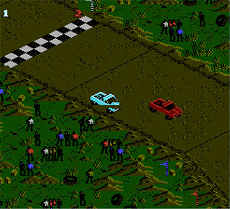 Pantallazo del juego online Monster Truck Rally (NES)