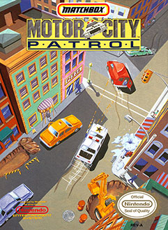 Carátula del juego Motor City Patrol (NES)