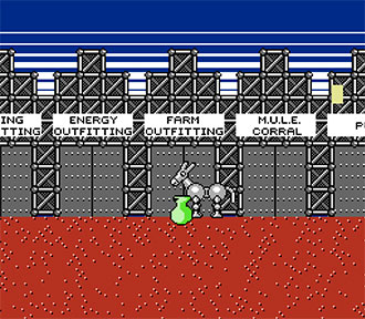 Pantallazo del juego online M.U.L.E. (NES)